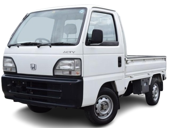 Honda Acty Kei Truck White | 660CC 2WD - 1999 (33k KM)